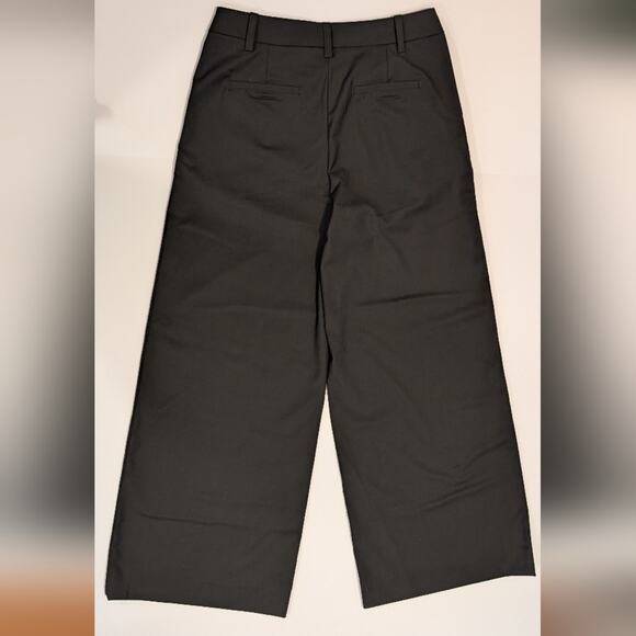 Joe's Jeans X Dani Michelle The Brody Wide Leg Trousers Black Size 6 Pants - Picture 5 of 9